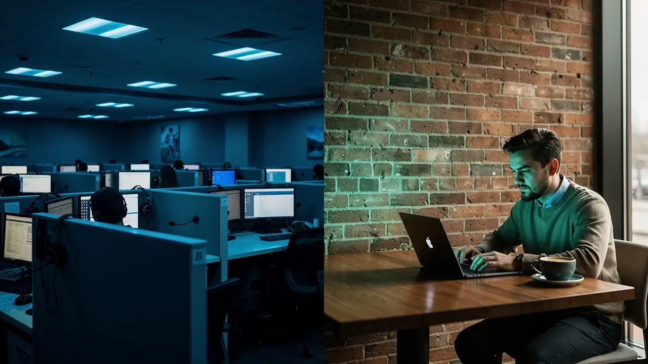 Comparison of a national agency's spend distribution vs. River City Digital's